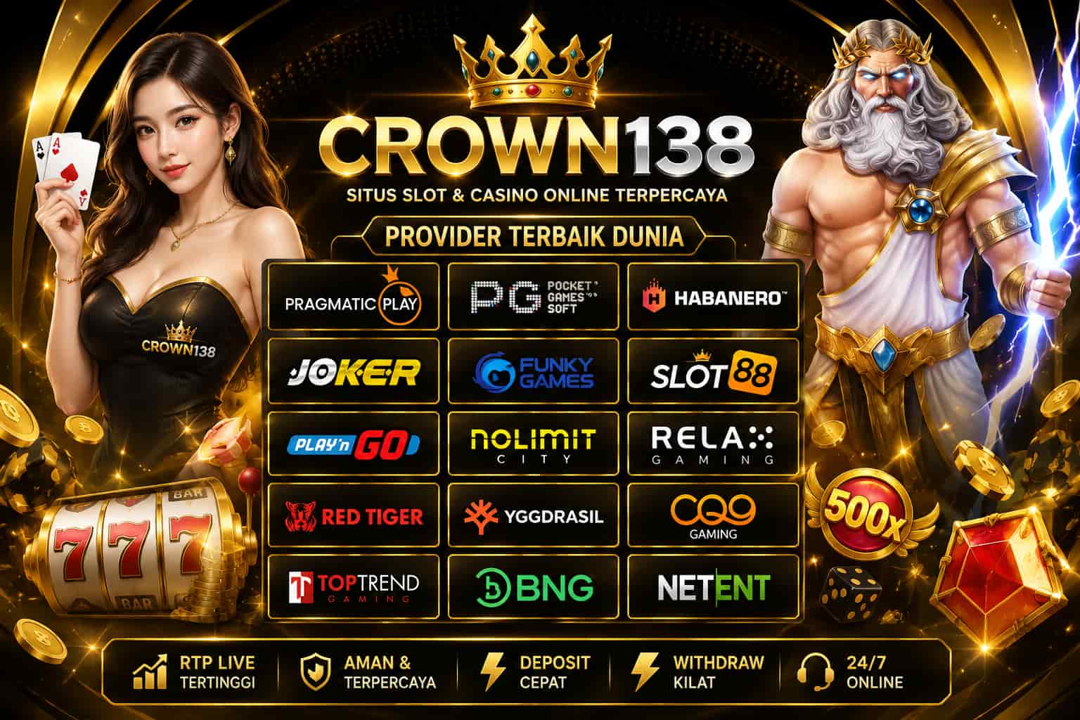 Aplikasi mobile crown138 Antarmuka aplikasi mobile